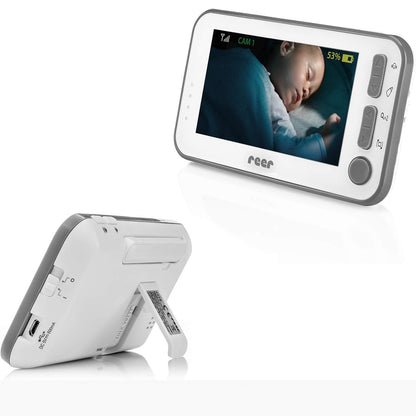 REER BabyCam L digitální elektronická video chůvička 4,3" TFT FHSS