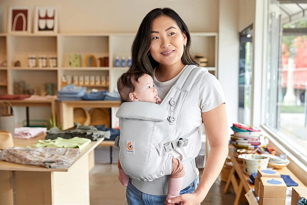 ERGOBABY ADAPT SoftTouch Cotton ergonomische draagzak 3,2-20 kg