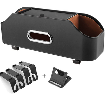 CARODI organizer auto multifunzione per bottiglie salviette accessori