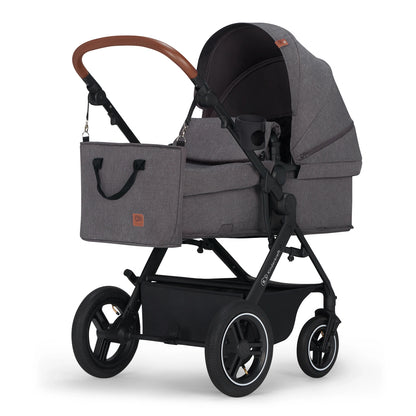 KINDERKRAFT B-TOUR 3-in-1 multifunctionele kinderwagen tot 22kg + autostoeltje MINK PRO