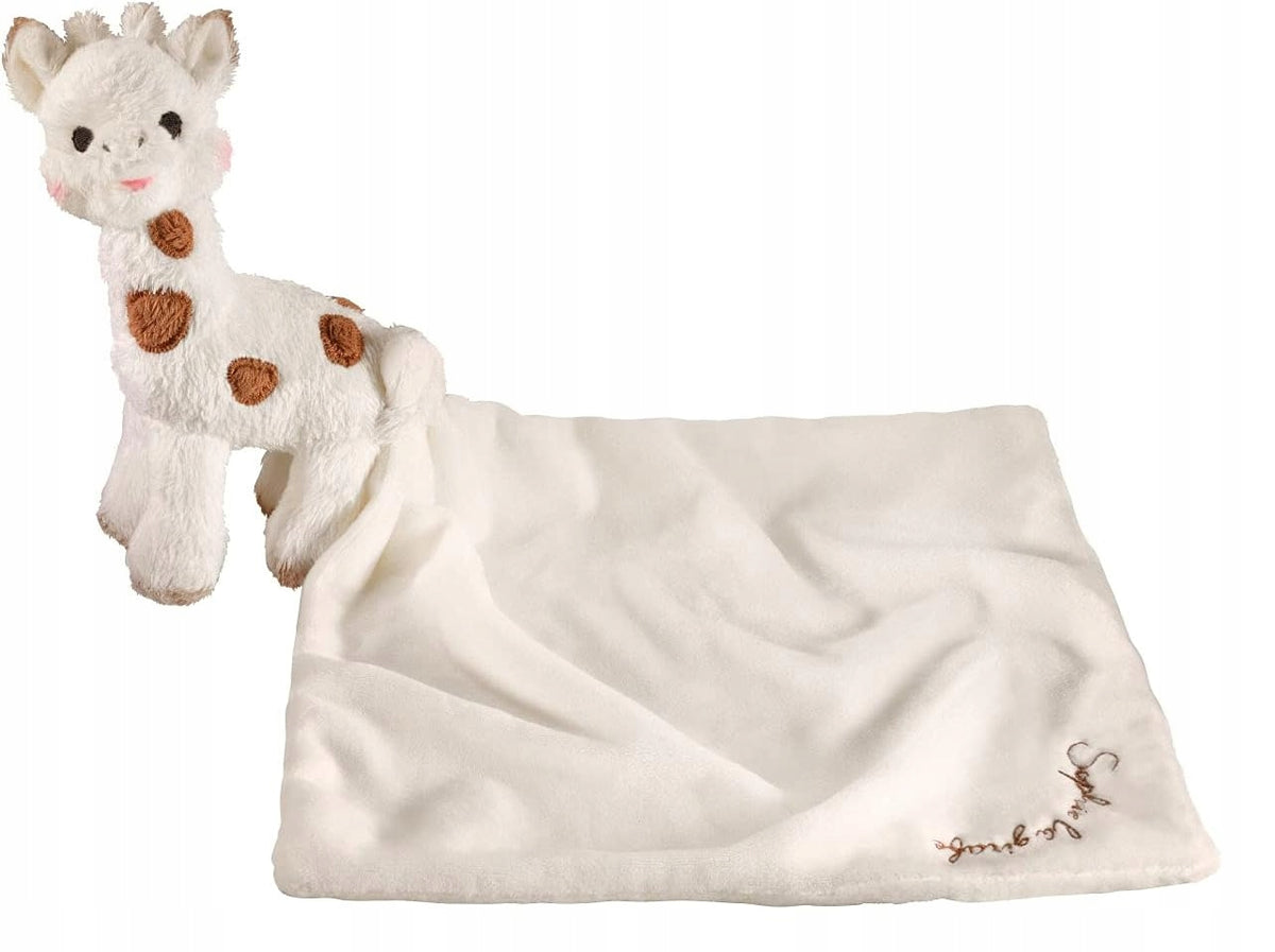 SOPHIE LA GIRAFE manta de apego 23 x 23 cm