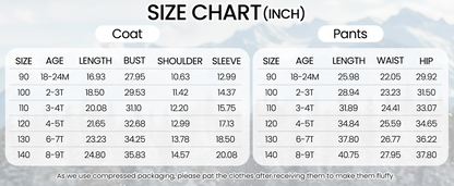 JIAMY winteroverall jas + broek 100 2-3 jaar