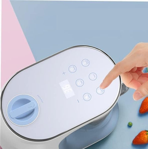 ECCOMUM kuchynský robot 5v1, parný hrniec, mixér, sterilizátor + stierka
