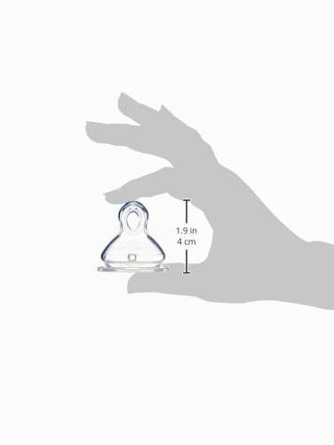 NUK First Choice silicone nipples M 6 18m x2