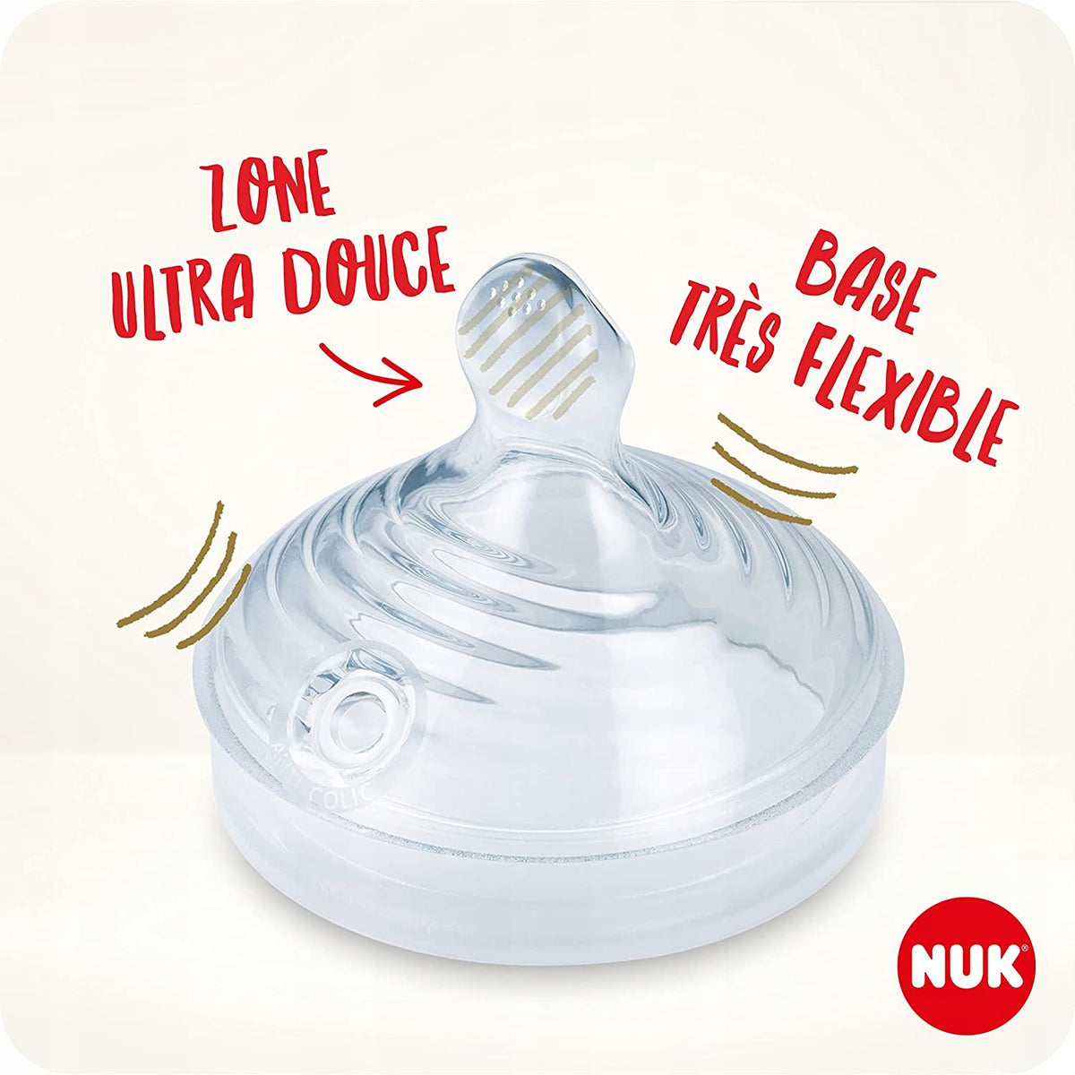 NUK Nature Sense Σετ μπιμπερό 260,150ml + θηλή