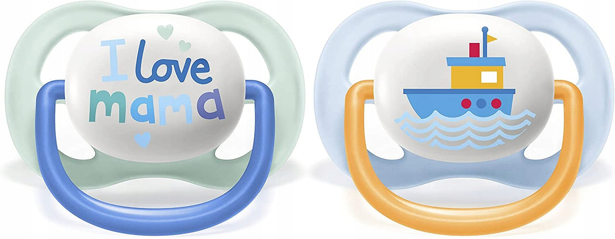 PHILIPS AVENT Ultra Air Happy πιπίλες x 2 0-6 μηνών