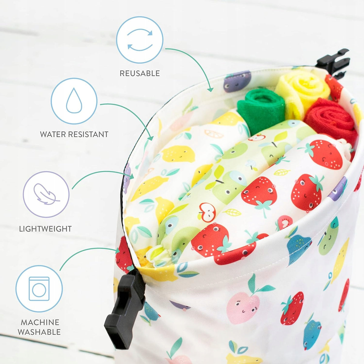 BAMBINO MIO sac imperméable pour couches mouillées