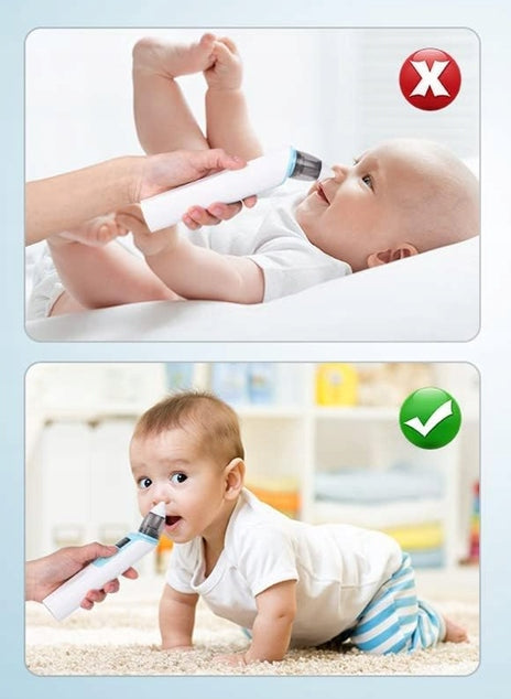 URAQT elektrische neusaspirator 2 opzetstukken 0+