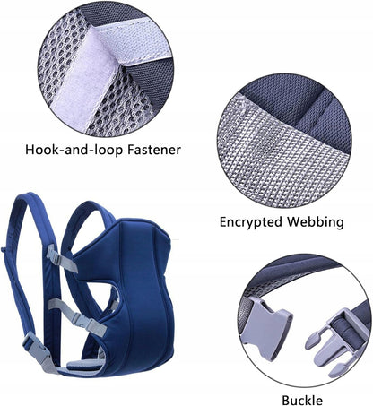 Ergonomikus, állítható babahordozó 3,5–15 kg