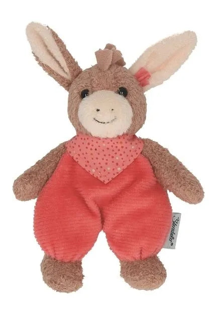 STERNTALER Osiołek Emmi przytulanka z grzechotką 17 cm "N miękka zabawka dla niemowląt 0+