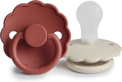 FRIGG fopspenen 2-pack 0-6 mnd SILICONE