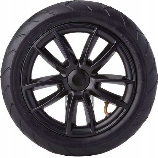 ZENDA tylne koło do wózka KINDERKRAFT MOOV 12 cali, czarne, z oponą 30 cm, nowe