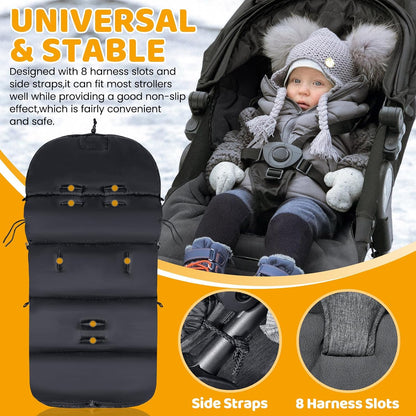 IWYWIND śpiworek do wózka okrycie uniwersalne 95x50