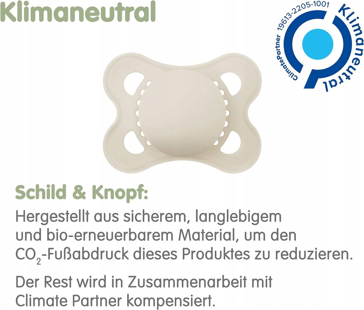 MAM ORIGINAL PURE Schnuller x2 0-6m