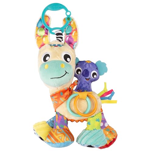 Playgro Lupe Llama sensory toy pendant 0+
