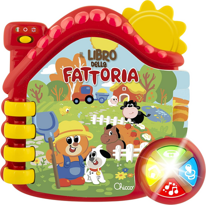 CHICCO Farma elektronische educatieve boekje ENGELS en ITALIAANS