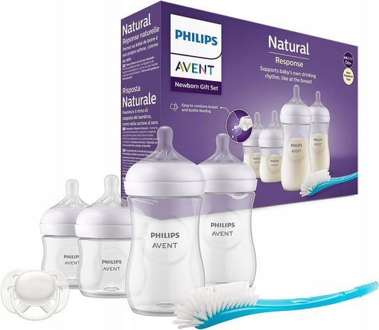 PHILIPS AVENT Natural Response Set 4 Flaschen Sauger Bürste