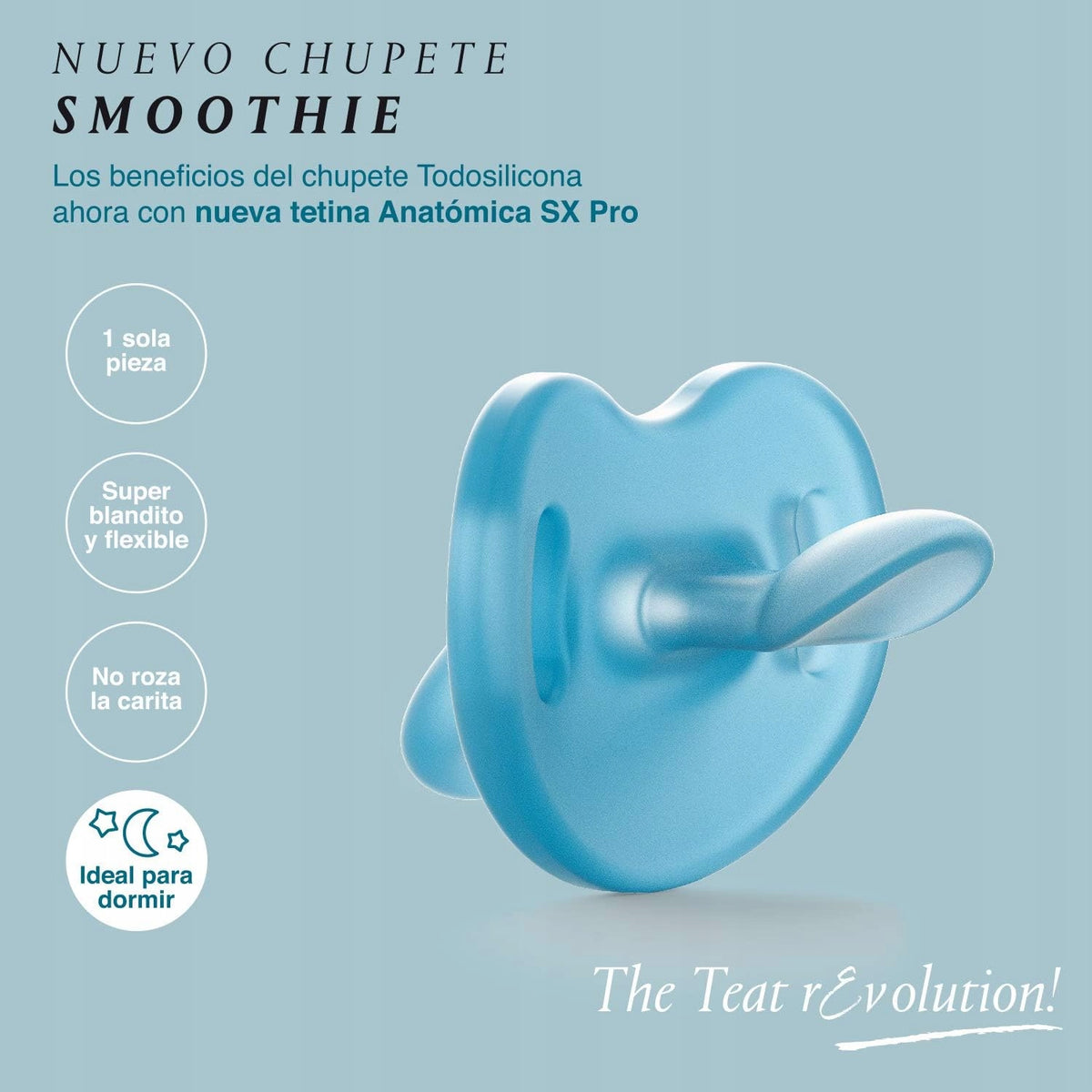 SUAVINEX SMOOTHIE fopspeen siliconen 0-6 maanden