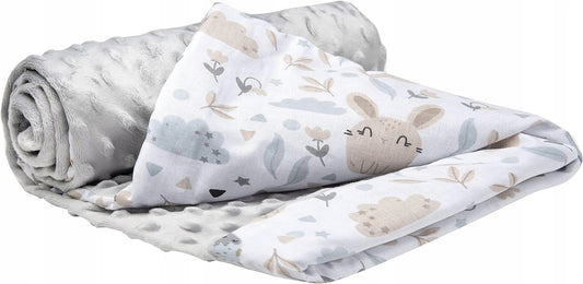 MEDIPARTNERS Babydecke Kuscheldecke 75x100 MINKY