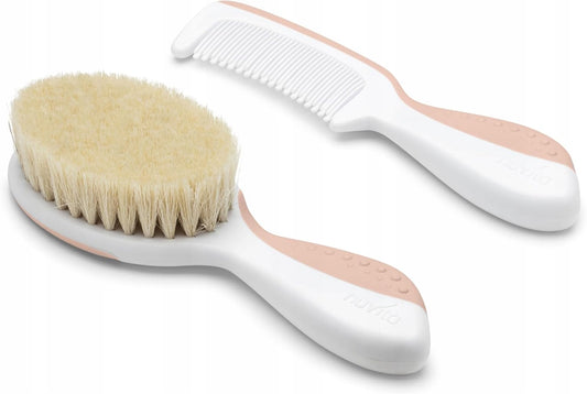 NUVITA kam en borstel met wollen haren 14,5 cm