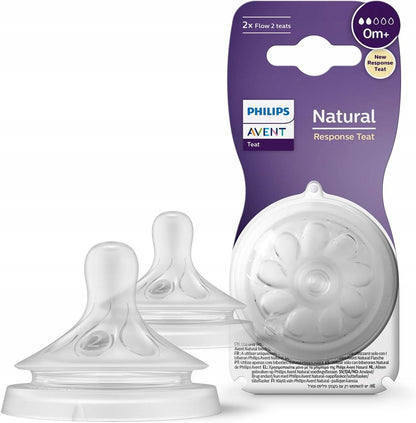 PHILIPS AVENT Natural Flaschensauger 0m+ x2