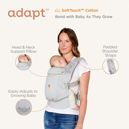 ERGOBABY ADAPT ergonomische draagzak 3,2-20kg