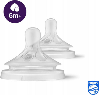 PHILIPS AVENT Natural RESPONSE dudlíky 6m+ x2
