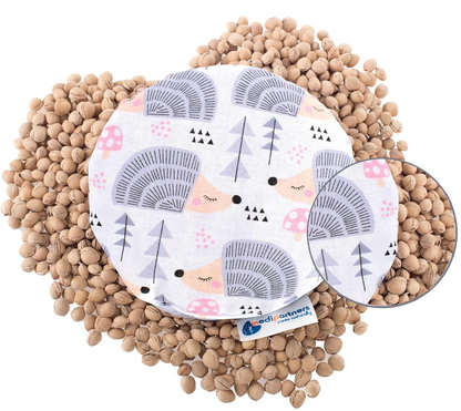 MEDI PARTNERS katoenen warmtekussen met kersenpitten ECHTES 15 cm 180 g