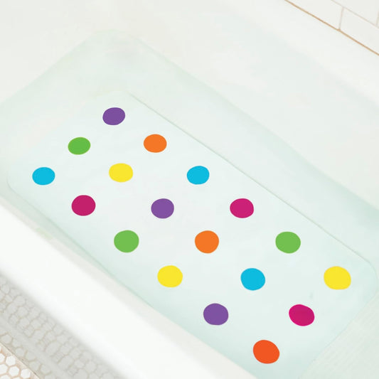 MUNCHKIN Dots rubberen antislip badmat 36 x 77 cm