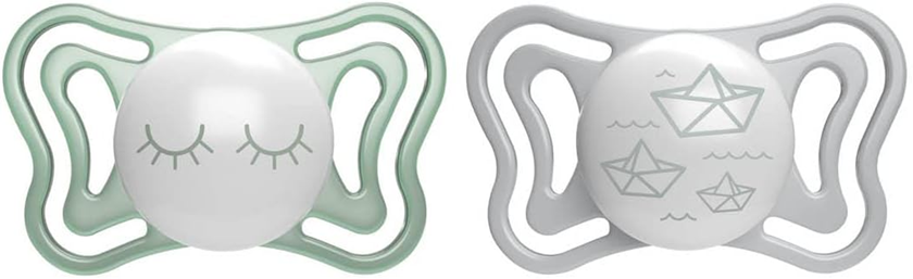 CHICCO PhysioForma fopspeen x2 16-36m GLOEIEND