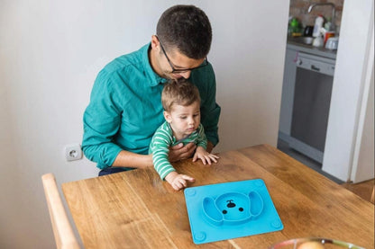 TODDLER covoraș farfurie 3 compartimente antiderapant