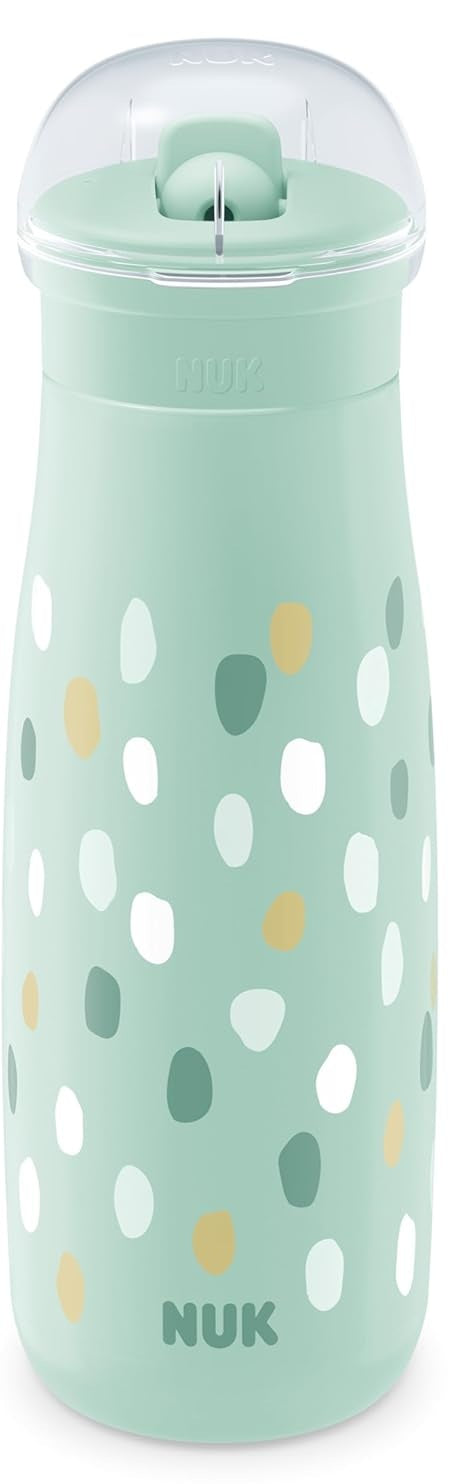 NUK Mini-Me Flip bottiglia con cannuccia e beccuccio pieghevole 450 ml 12 m+