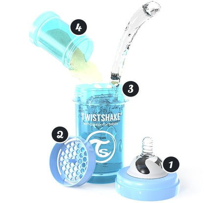 TWISTSHAKE ANTI-COLIC bottle 2m+ M 260ml ALL-IN-ONE