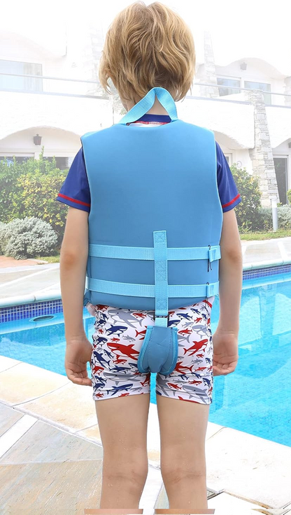 GOGOKIDS gilet de natation en néoprène 4-6 ans 18-25 kg