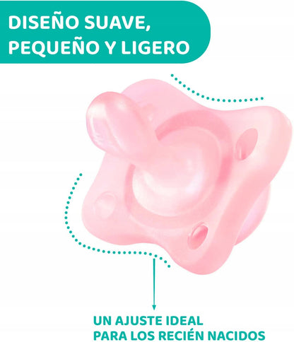 CHICCO PhysioForma Schnuller x2 0-2m MINI SOFT