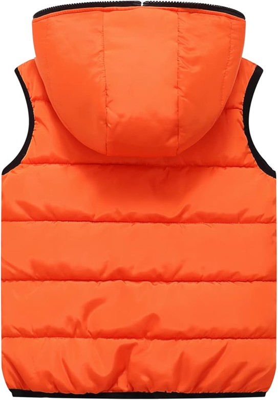 chaleco acolchado reversible con capucha 110-120