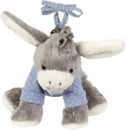 STERNTALER Osiołek Emmi Chilling Box PRZYTULANKA z głośnikiem BLUETOOTH, niebiesko-szary osiołek 20 cm