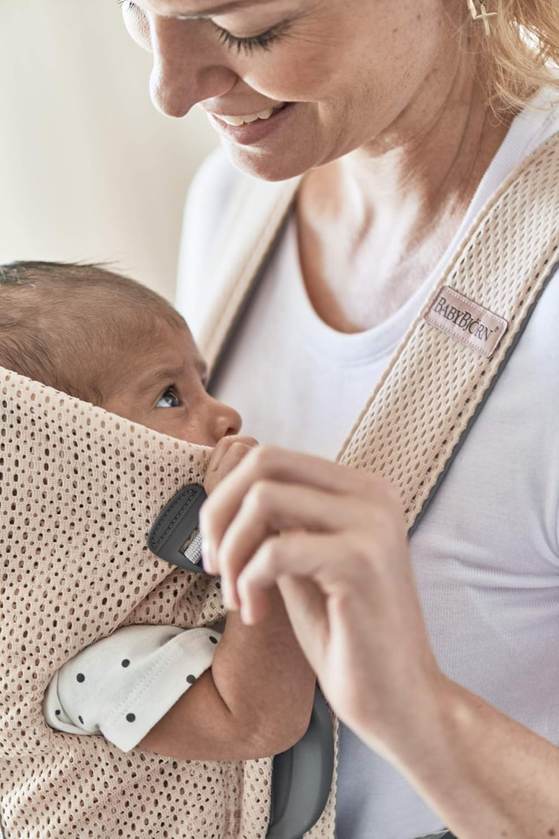 BABYBJORN MINI ergonomische draagzak 3-11 kg AIRY MESH