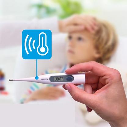 CITIZEN CTA303 digitale 3-in-1 thermometer LCD + etui