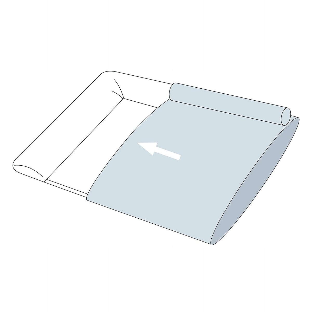 JULIUS ZOLLNER funda para cambiador 75x85