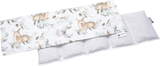 MEDI PARTNERS katoenen warmtekussen met kersenpitten 20x60 cm warm en koud