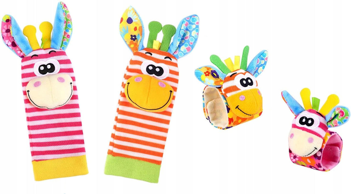 RXYYOS wristbands and rattle socks x 4