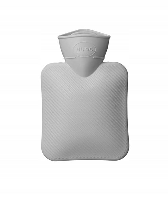 HUGO FROSCH mini waterkruik 0,2 l met fluwelen hoes 10,7 x 16 cm