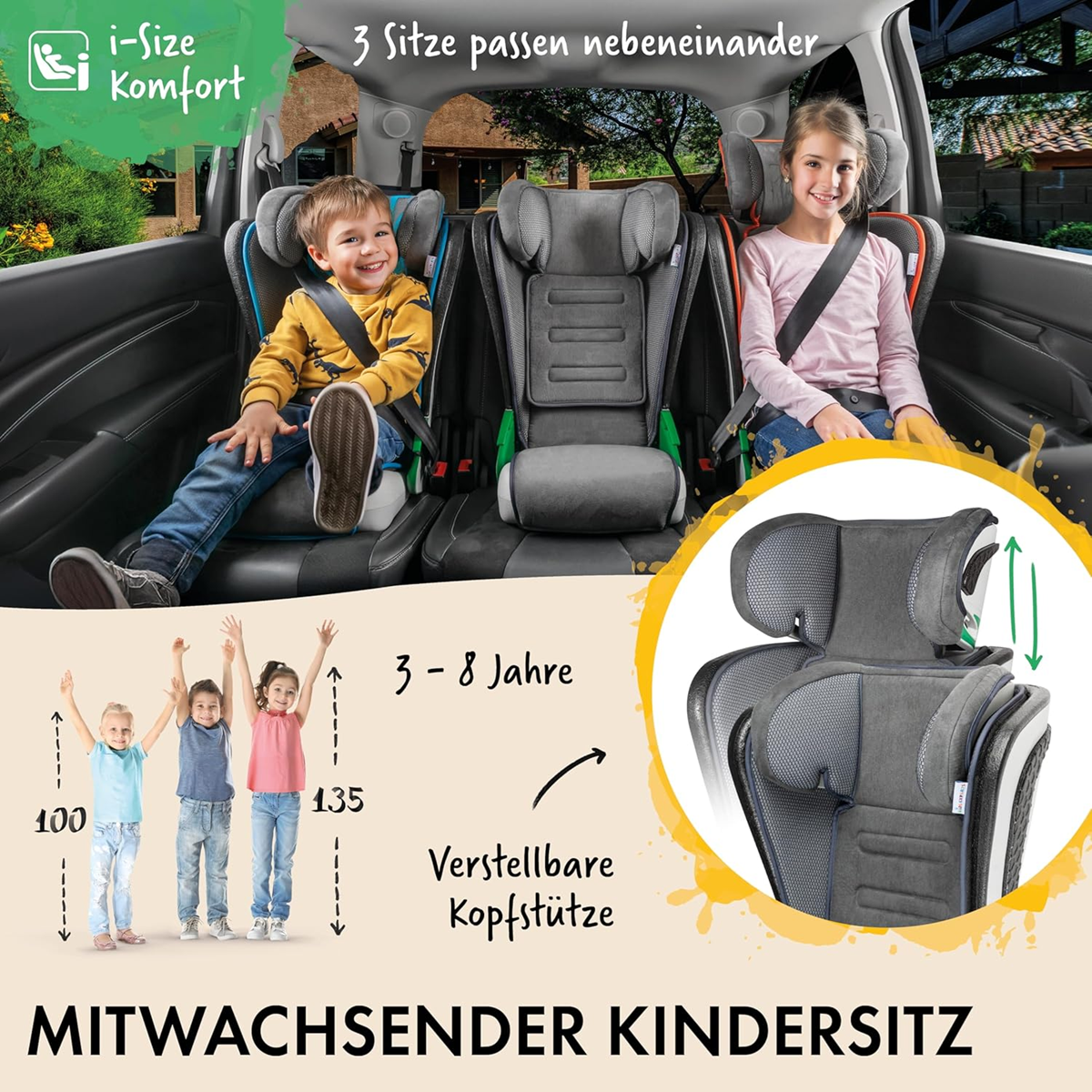 WALSER Noemi Autositz 3-8 Jahre