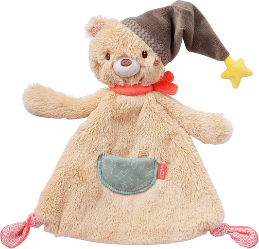 FEHN Orsetto Bruno comforter peluche copertina 27 x 27 cm