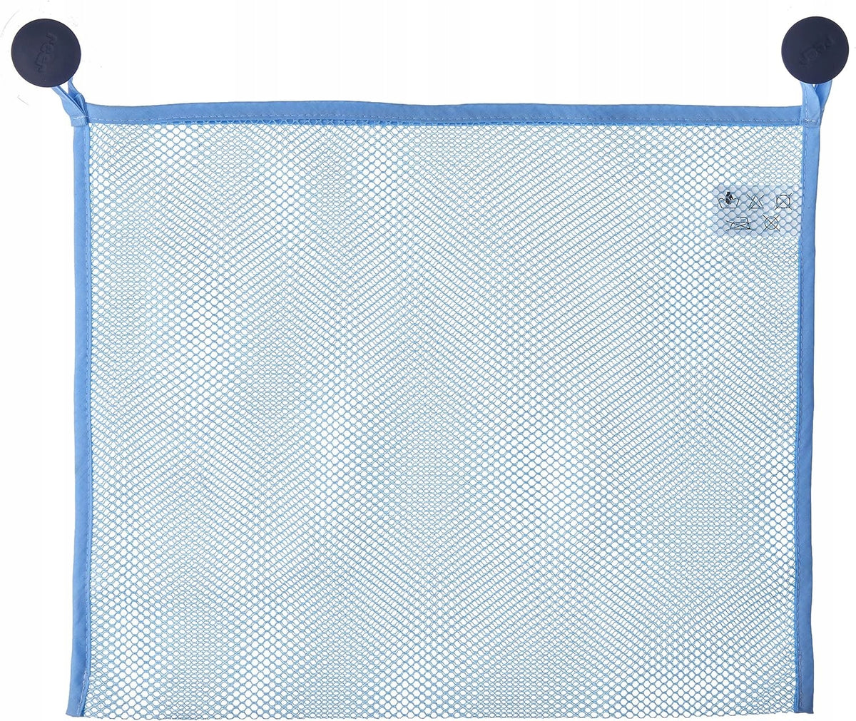REER siatka organizer na akcesoria do kąpieli niebieska 43x36 cm, poliester, nowa