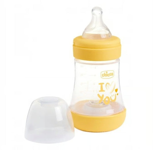 CHICCO Perfect 5 sticlă anti-colici 150 ml tetină 1 flux lent 0 +
