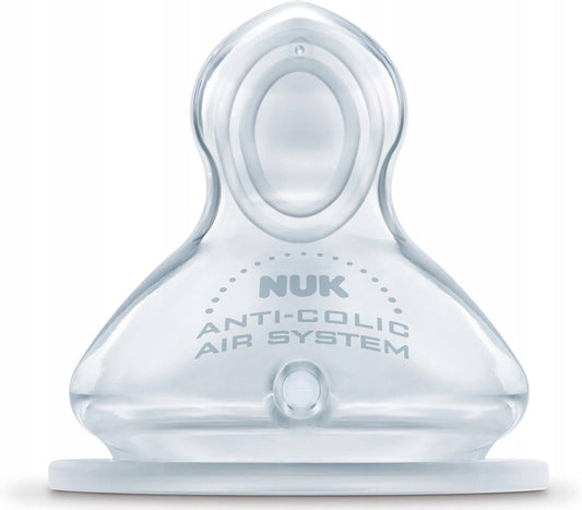 NUK First Choice+ antikolikový cumlík na fľašu 6-18 mes., veľkosť M x2