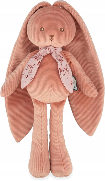 KALOO peluche de terciopelo acanalado 35 cm CONEJO PANTIN + caja