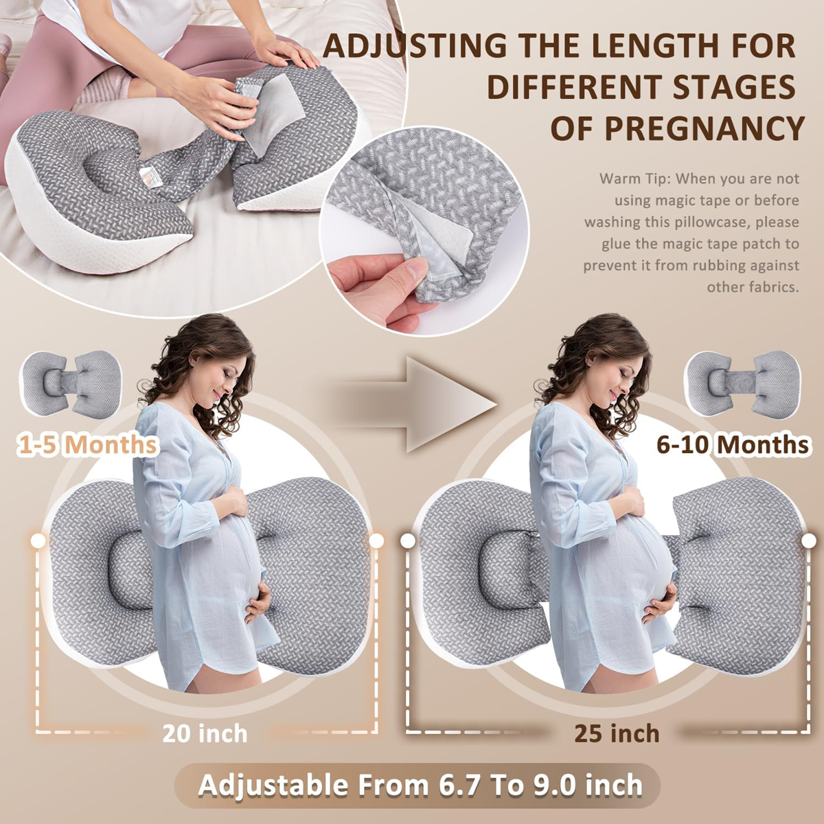 CHILLING HOME multifunctional pregnancy pillow